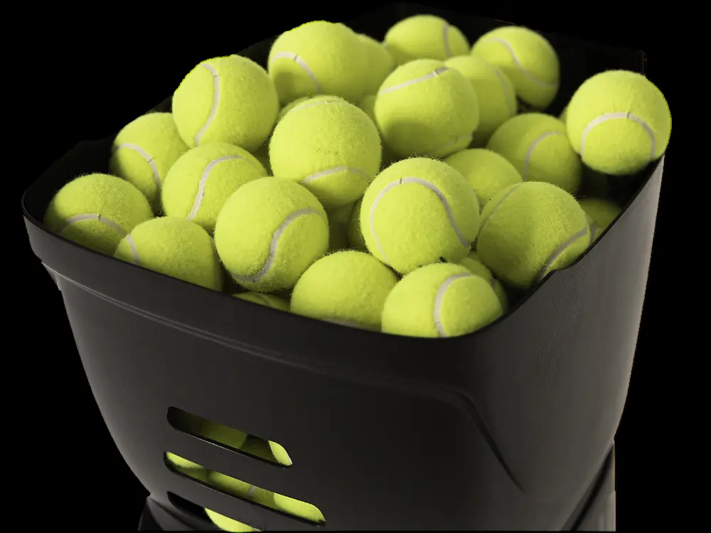Cesta de pelotas
